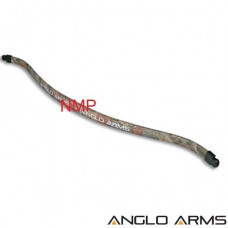 175lb draw replacement fiberglass camo Anglo Arms crossbow prod, limbs for 175lb draw for full size crossbow