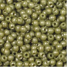5MM GREEN PLASTIC SHOCK BEADS 1 PACK OF 20 (approx)