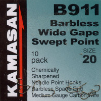 Various Sizes Kamasan B560 Wide Gape Swept Point