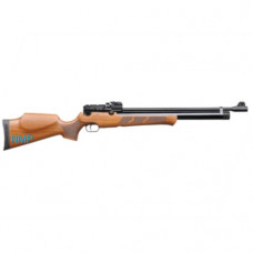 KRAL Puncher MAXI Black PCP Pre Charged Air Rifle .177 calibre 14 shot WALNUT STOCK