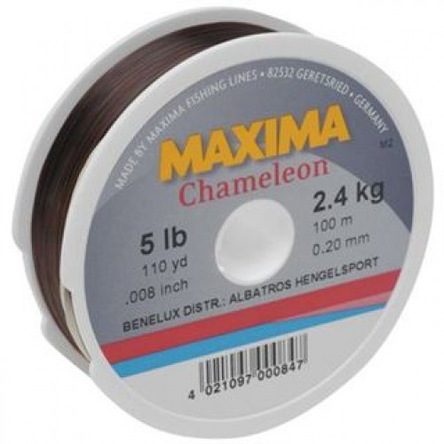 Various Sizes Available Maxima Chameleon 100m/110yd Fishing Line 
