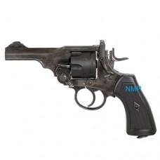 Webley MKVI Police 4 inch Revolver Battlefield Finish 12g co2 Air Pistol .177 ( 4.5mm Pellet version .455)