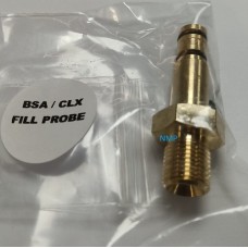 BSA CLX new Airgun Quick Fill Probes Adaptors (1/8th BSP male Thread) for Filling PCP Pre charged Rifles complete with a molykote greese and a two spare O Rings