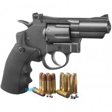 Crosman SNR357 SNR Snub Nose Revolver CO2 Powered, Dual Ammo Full Metal .177 pellet, 4.5mm BB