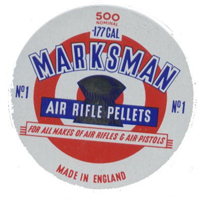 MARKSMAN POINTED DOMED .177 .22 .25 AIRGUN RIFLE PISTOL HUNTING LEAD PELLETS